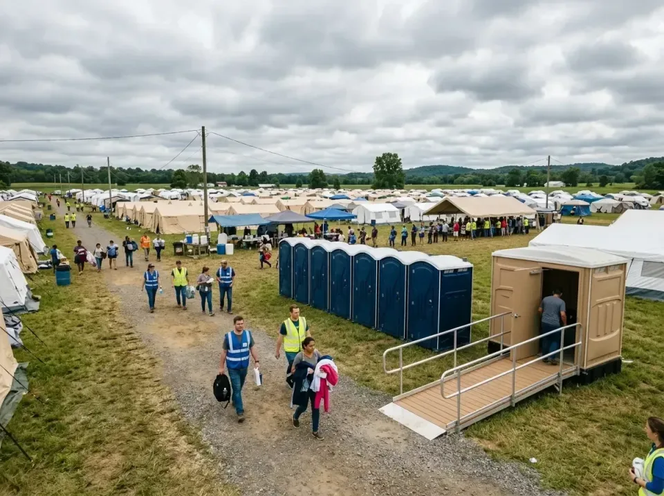 disaster-relief-camp-restrooms-010 — frequently asked questions, Dumpster & Portable Bathrooms Rental in Powell, WY